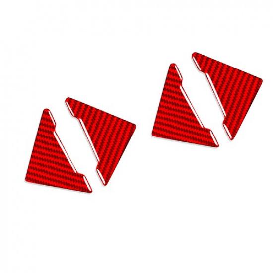 Carbon Fiber Door Plate Anti-Collision Sticker for BMW F32 F33 2014-2018