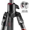 Manfrotto befree GT XPRO Carbon Fiber with 10kg Load Maximum Minimum Professional Macro Compatible with Head T-Tripod Kit, Black, MKBFRC4GTXP-BH Case,