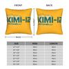 Racing Prodigy Kimi Art Design Pillow Case Print Pillow Cover Retro Trendy Pillowcases For Couch Sofa Bedroom