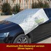 F Чехол для автомобиля Одежда для автомобиля Защита от мороза Защита от снега Защита от солнца Водонепроницаемый Пылезащитный Морозостойкий для внедорожников Седанов Наружное использование