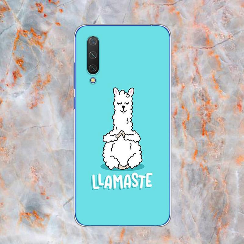Мягкий силиконовый чехол из ТПУ с изображением ламы альпаки для Xiaomi Mi Note 11 10T 10 9 9T SE 8 Lite Pro Ultra 5G, чехол для телефона
