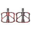 Aluminum Bicycle Pedals With Carbon Fiber Shaft 3 Sealed Bearings Mountain Road Bikes