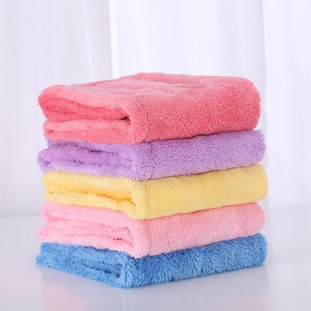 Шапочка для сухих волос из кораллового кашемира, шапочка для быстрого впитывания воды, шапочка для душа