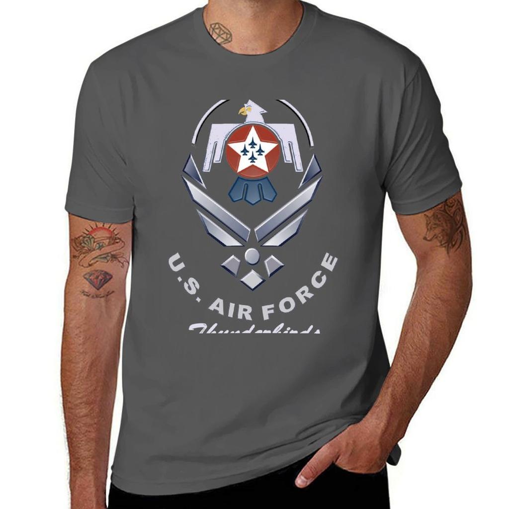 Thunderbirds Logo for Dark Colors TShirt Unisex t shirt cotton high quality cotton tshirt TShirt
