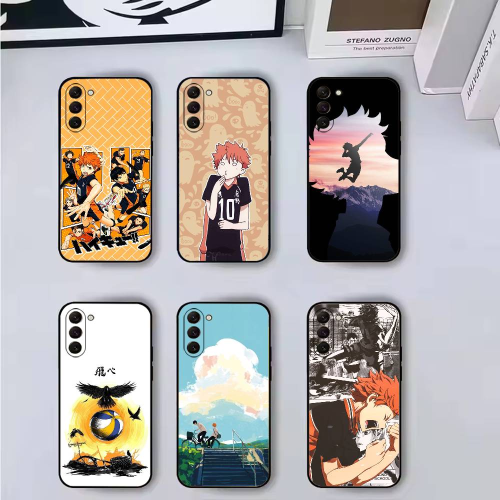 Аниме H-HaiKyuu крутой Чехол для телефона Черный Силиконовый Мягкий Для Samsung Galaxy A73,A72,A71,A70,A53,A52,A51