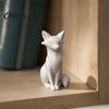 Современный Декор Гостиной 3D Печатная Минималистичная Скульптура Лисы, Элегантная Фигурка, Матовые Современные Маленькие Статуэтки для Прихожей, Настольное Украшение, Кабинета,