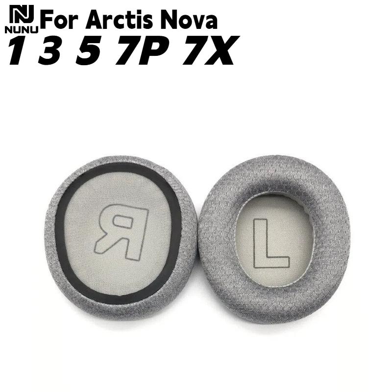 Замена Спортивная сетка Амбушюры Для Steelseries Arctis Nova 1 3 5 7P 7X Наушников Мягкие Подушечки/Амбушюры из Пенополиуретана Запчасти для Ремонта