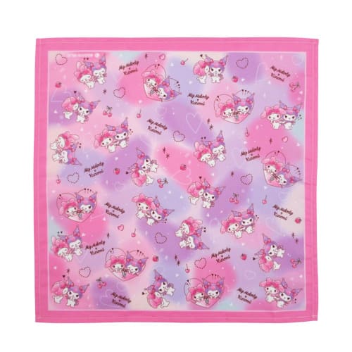 Salonge My Melody & Kuromi 43601 Napkin Set (3 pieces) 870900 Lunch Cloth Lunch Cloth My Melody MyMelody KUROMI