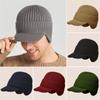 Outdoor Riding Elastic Warm Ear Knitted Hat Winter Outdoor Warm Ear Knitted Hat