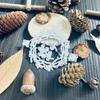 Цветочный круг Металлические режущие штампы Трафарет для DIY Скрапбукинга Фотоальбом Тиснение Бумажные карточки Ремесла Высечки