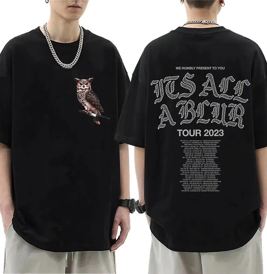 Rapper Drake 21 Savage 2023 Graphic T Shirts Unisex Hip Hop Retro Short Sleeve T-Shirt Unisex 100% Cotton Oversized Tees Streetwear