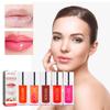 Plump Lip Glow Oil Crystal Jelly Lip Gloss 5 Colors Moisturizing Plumping Lip Glaze Sexy Plump Lip Glow Oil Cherry Tinted Makeup