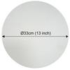 Kamień do pieczenia pizzy kordierytowy 33cm+stojak KLAUSBERG KB-7788