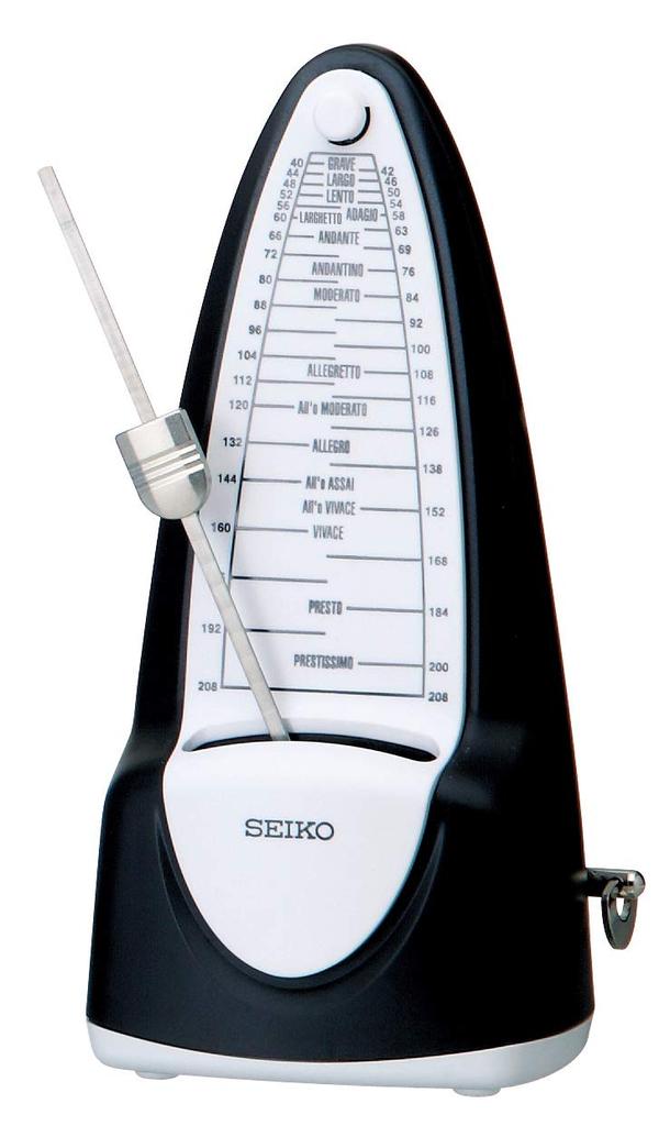 Seiko Metronome Pendulum Standard Noir Black SPM320B