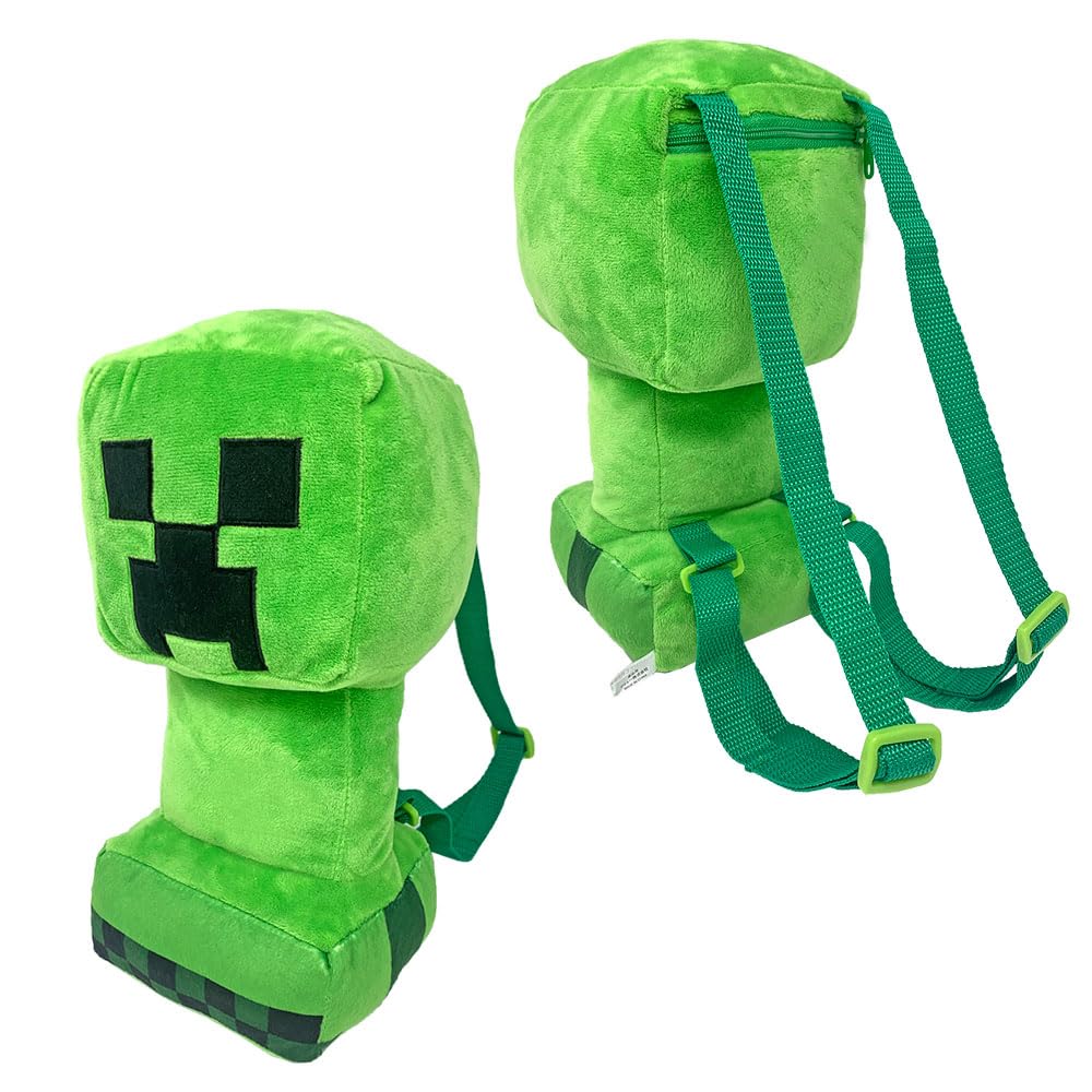 Выход с рюкзаком в виде плюшевой игрушки Крипер Крипер 30 см. Официальные товары [Minecraft] Прибл.