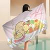 Полотенце для пляжа Sumikko Gurashi Мультяшное Милое Летнее Большое для Детей Ванной Бассейна Пляжное Полотенце Микрофибра Впитывающее для Плавания Путешествий