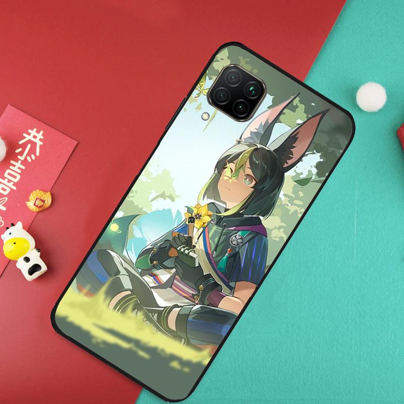 Чехол Genshin Impact Тигнари для Huawei Nova 9 10 SE 5T 11i 8i 7i 3i Y61 Y91 Y60 Y70 Y90 P20 P30 Pro P40 Lite