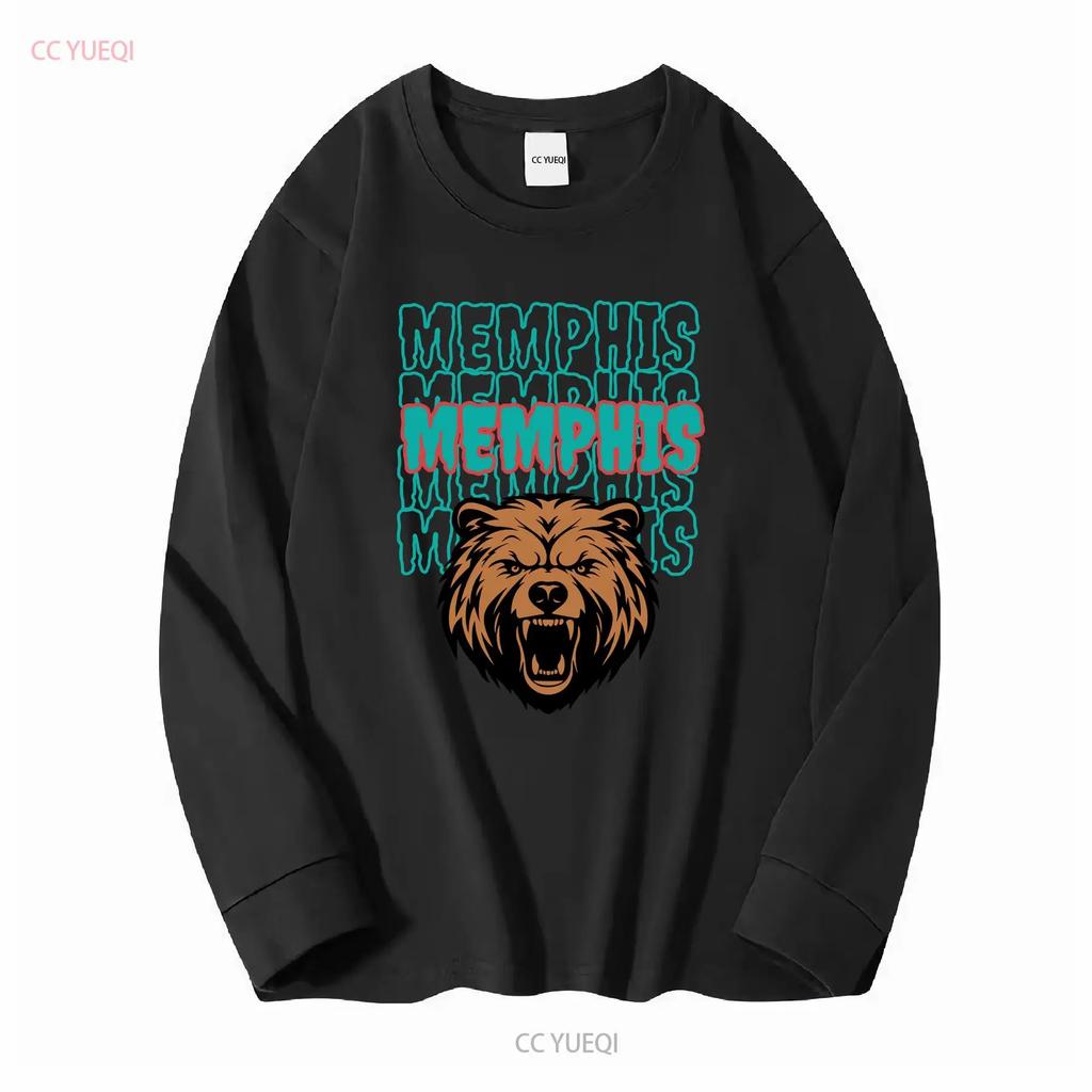 Мемфис Баскетбольная Команда Винтажная Футболка Grizzlies Оверсайз Идеальный подарок для Фанатов с длинным или коротким рукавом винтажный Стиранный Унисекс