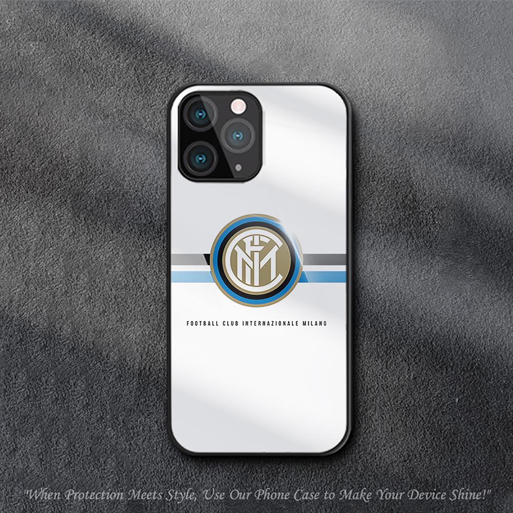Чехол Inter Football Milan для iPhone Samsung Galaxy Redmi Note S 17 16 15 14 13 20 24 25 54 Pro Max Ultra Fe Air Закаленное Стекло