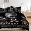 Обитель зла: Постельное белье Umbrella Corporation - 3 предмета, пододеяльник, подарок для спальни, без вставкиB193