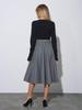 Wool Flared Skirt ISSA PLUS