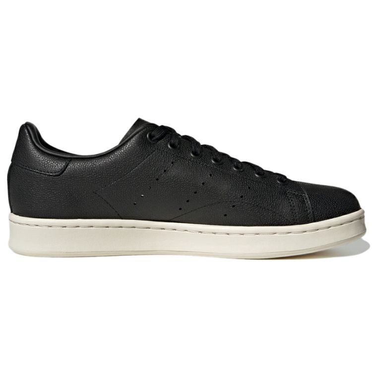 adidas Stan Smith Черные меловые белые кроссовки унисекс Core-Black GX6297