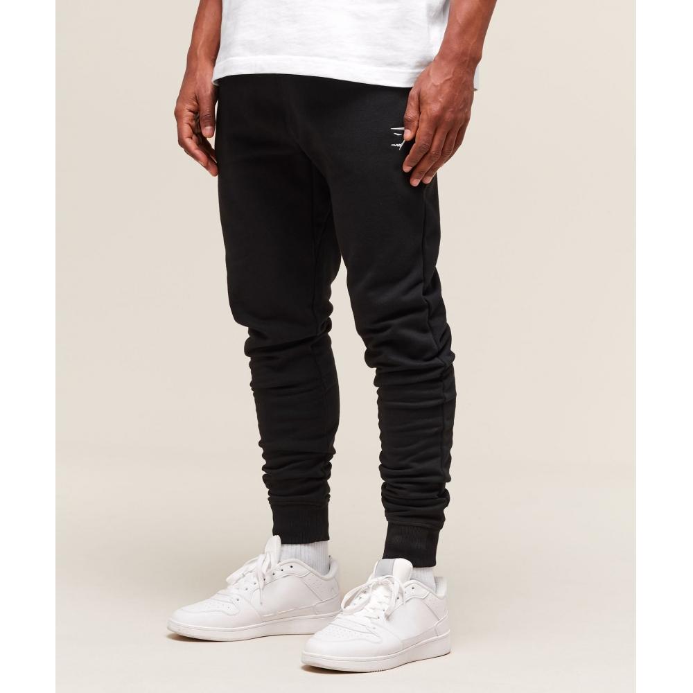 Gymshark Высокие джоггеры Crest, черные A1c9i Bb2j