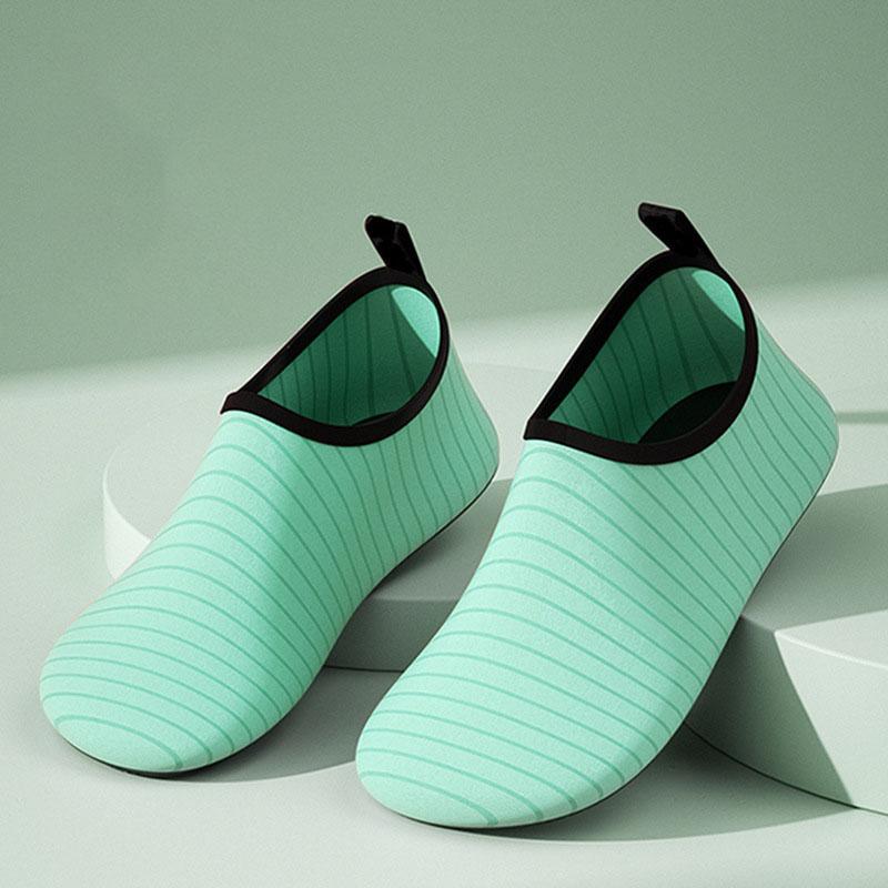 Летние пляжные носки для плавания, водного спорта, дети, мужчины, женщины, противоскользящая обувь для подводного плавания, йоги, танцев, серфинга, обувь для дайвинга, камуфляжная полосатая обувь
