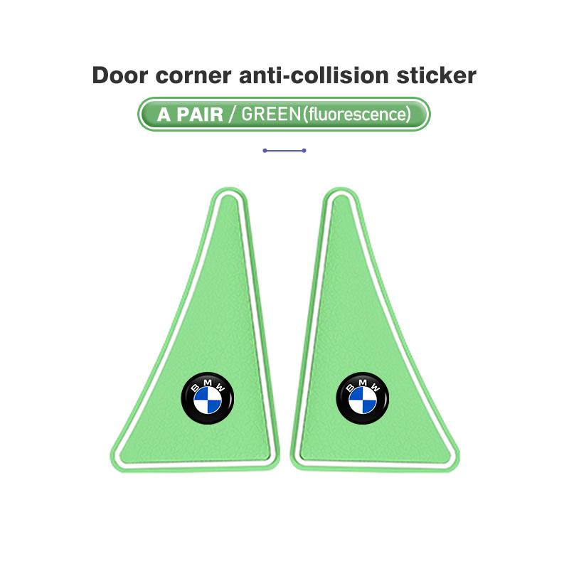 2025 Hot 2pcs Car Door Corner Anti-Collision Protector Bumper Sticker For BMW E90 E60 E46 E39 F30 F10 E87 X3 X4 X5 X1 G30 G20