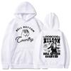 Толстовки Bell Bottom Country Lainey Wilson Singer Graphic Hooded Pullovers Streetwear Unisex Hoodie