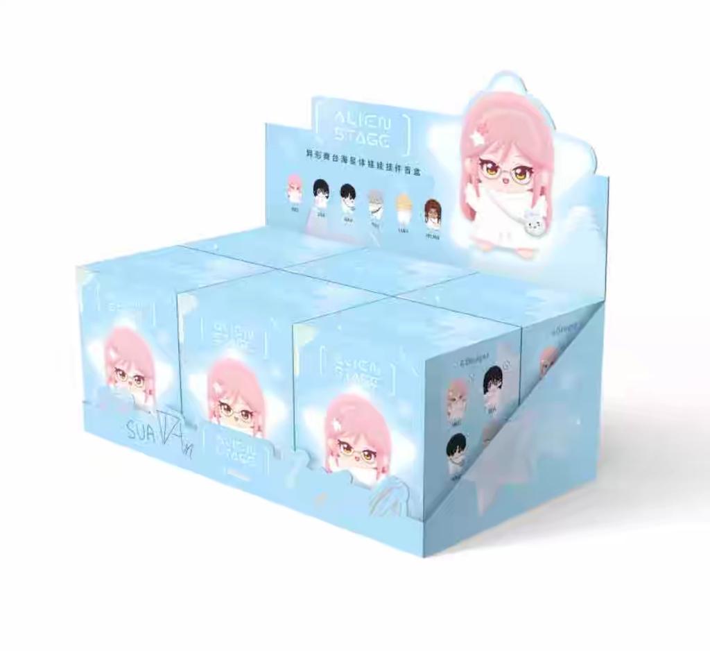 Оригинальная серия Blind Box 'Alien Stage Baby' Колпачки для механической клавиатуры и Модные Погодные Прогнозы Кавайный Стиль Аниме Тематические Подарки