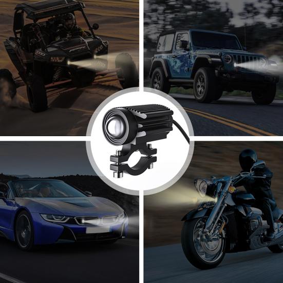 Замена продолжительности жизни прочного цвета фары мотоцикла двойная