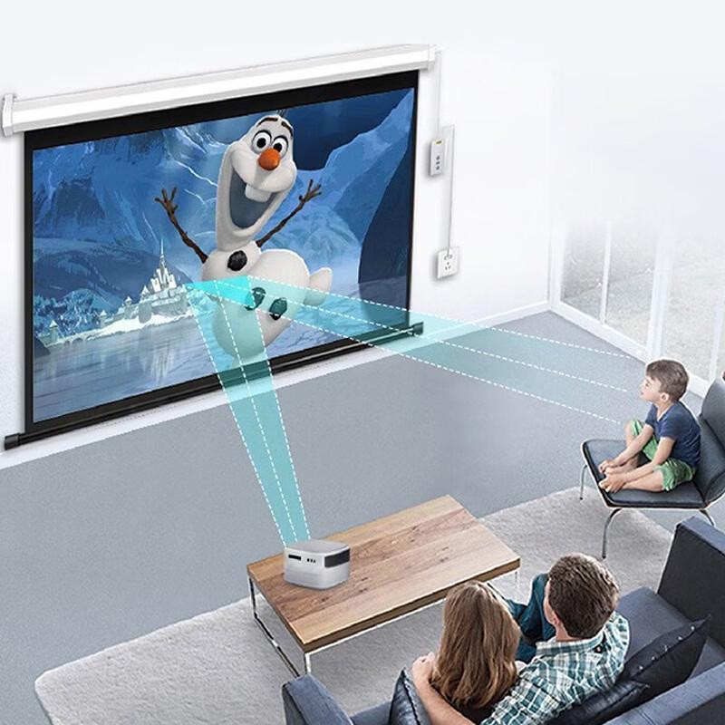Lan Cai He Electric Projection Screen