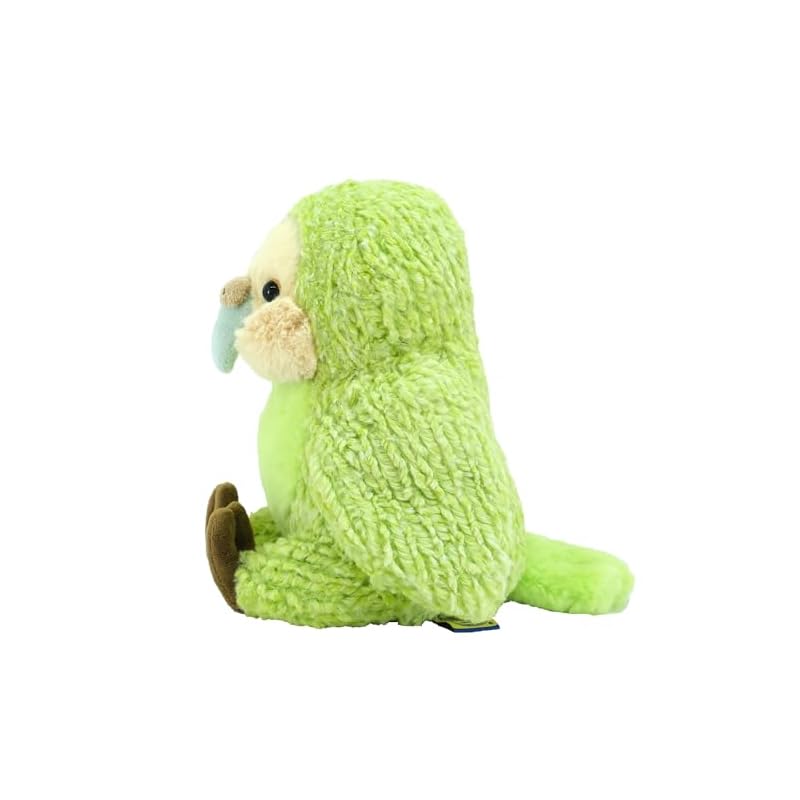 Мягкая игрушка SunLemon Fluffies Средний Какапо, 20 x 22 x 20 см, Серия Милые Редкие Животные, P-1073