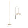 Daniel Earrings 14K Gold Freshwater Pearl Earrings DNE62HGPL
