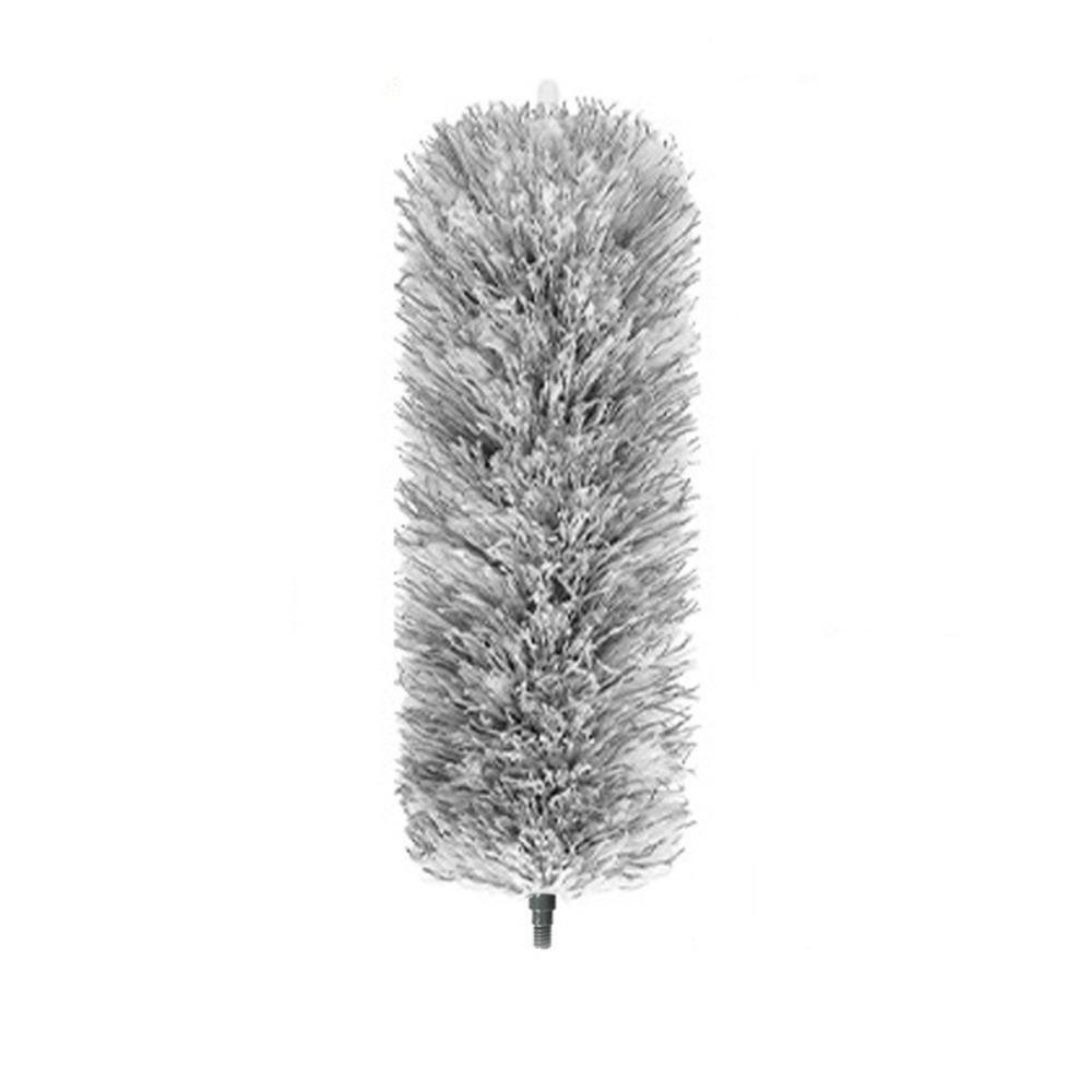 Telescopic Design Chicken Feather Duster Stainless Steel Handle Microfiber Duster  Household Use