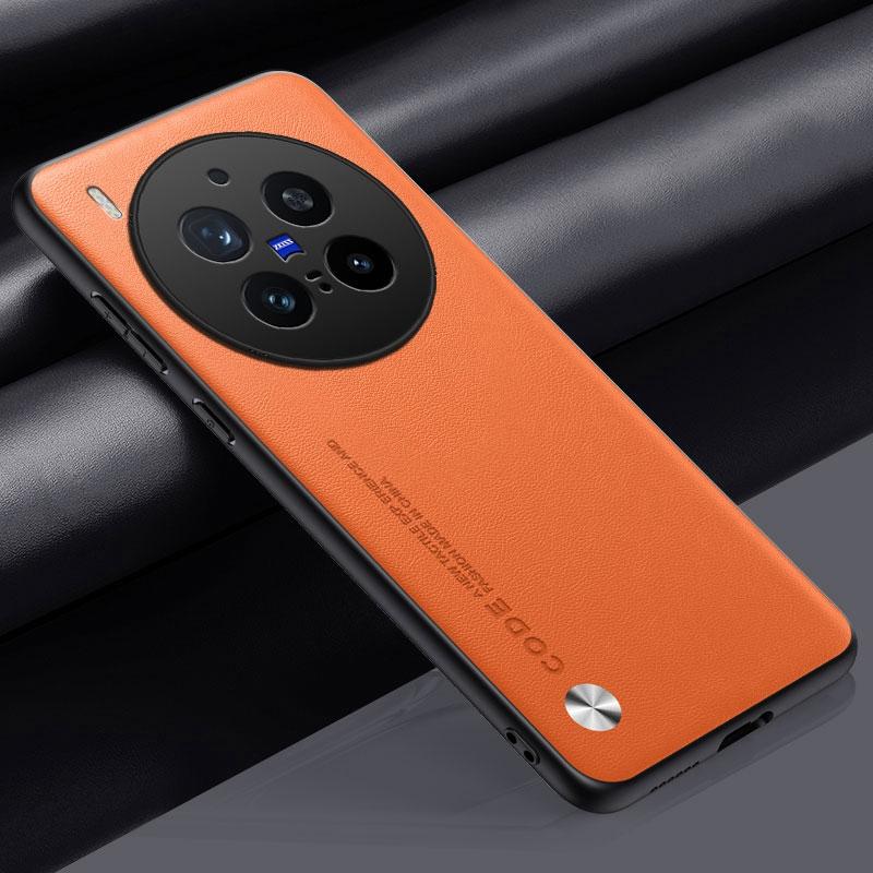 Роскошный чехол из искусственной кожи для Vivo X300 Pro, задняя крышка, силиконовый противоударный чехол для телефона с полной защитой для VivoX300 Pro X300Pro 5G