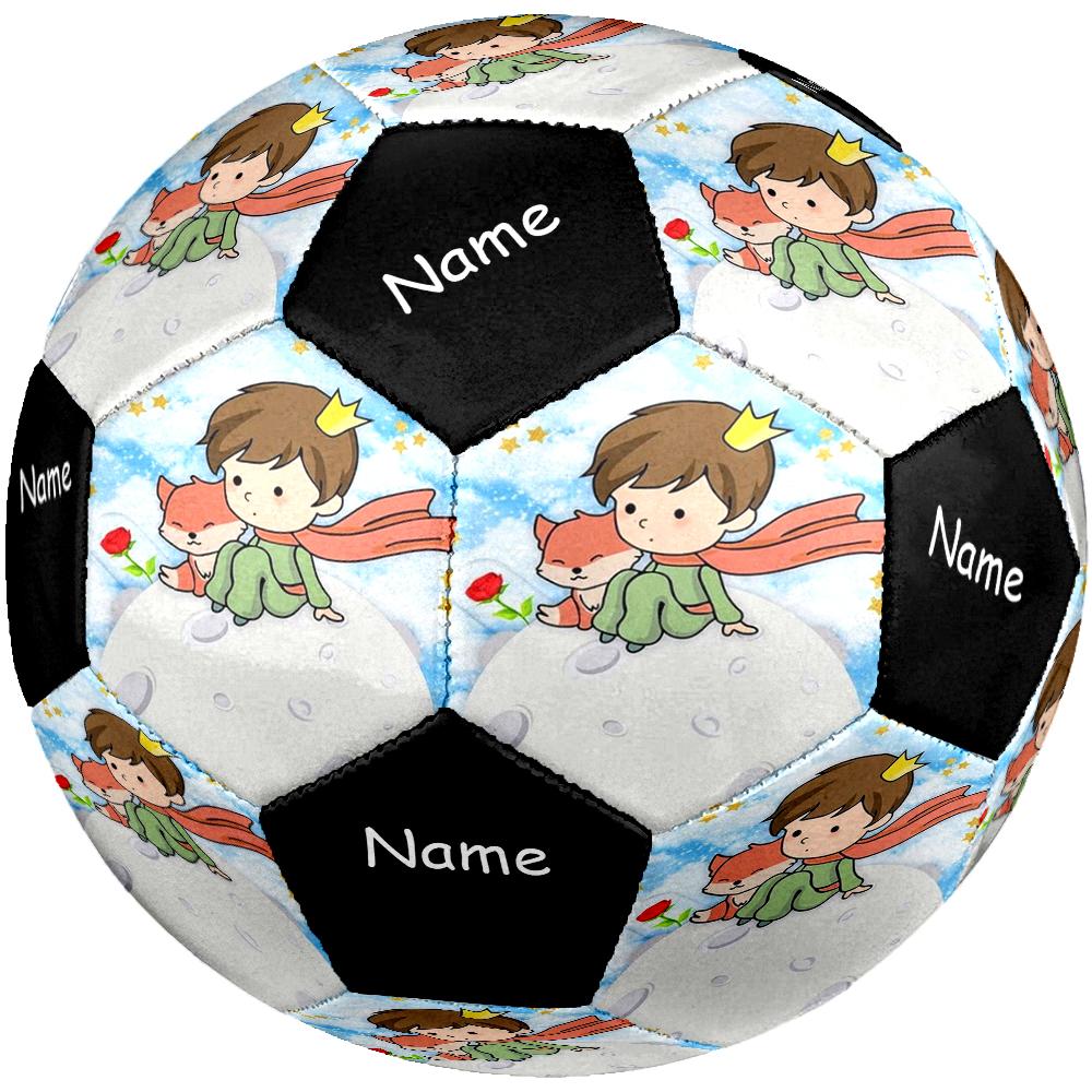 Custom Name The Little Prince Theme Size 5 Soccer Ball, Suitable for Both Indoor and Outdoor Matches, a Gift Suitable for Everyone.