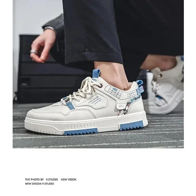 2025 New Men's Casual Summer Running Shoes, Men's New Sports Shoes, Low Cut Casual Sports Shoes, Thick Soled Board Shoes