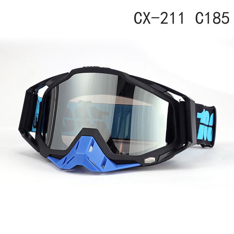 Ветрозащитные мотоциклетные и лыжные очки для использования за границей: 100% Внедорожная езда, катание на природе и защита при скоростном спуске