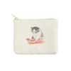 Calico Cat Mobu Wants To Earn Cat Food Diary Synthetic Leather Pouch Cake Mobu's MBB-045