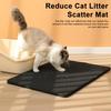 Cat Litter Mat Waterproof Urine-Proof Litter Trapping Mat Honeycomb Double Layer Design