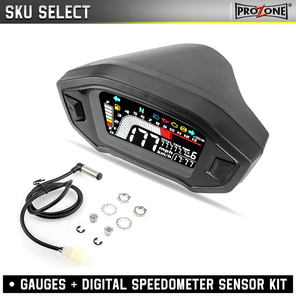 Модернизированный спидометр для мотоцикла, одометр, тахометр, датчики оборотов в минуту, простая установка, подходит для MSX125