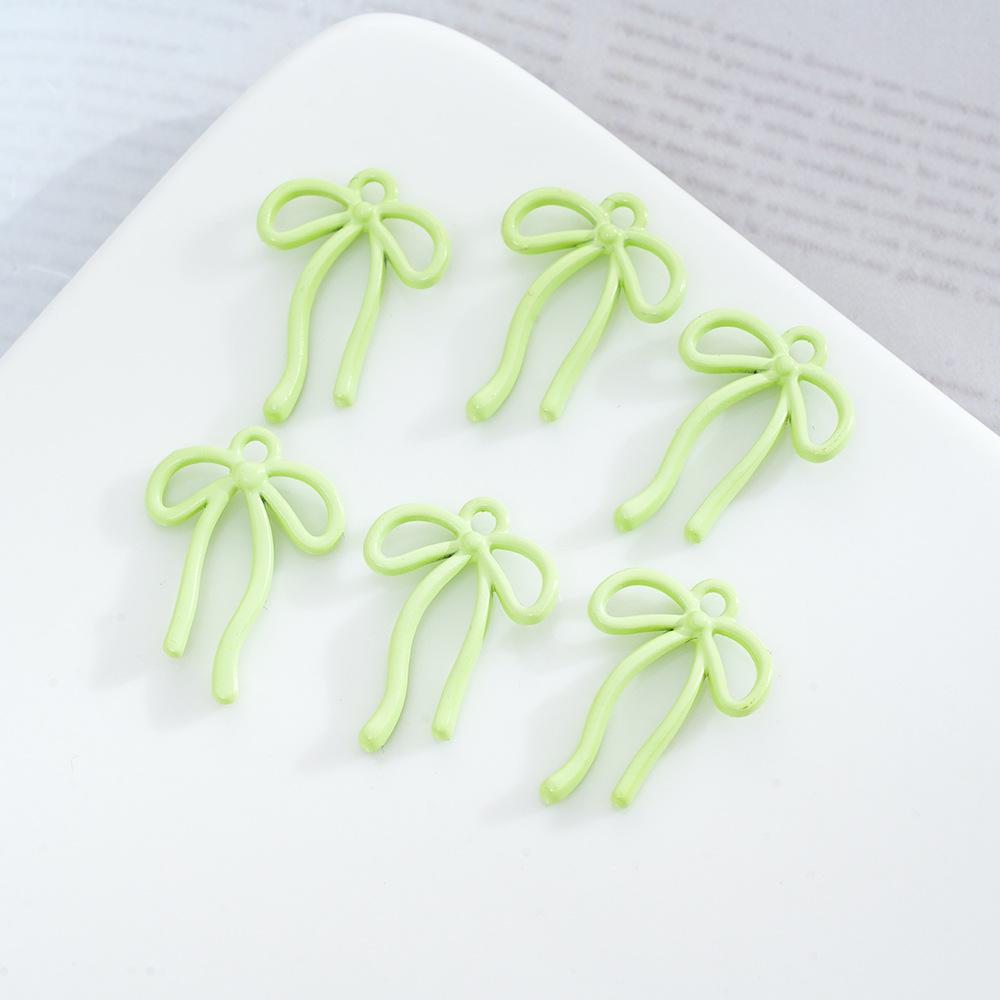 Подвеска-кулон в виде лука-стримера из сплава, Ювелирные изделия, Сделай сам, Ручная работа, Браслет, Ожерелье, Подвеска, Материал для аксессуаров