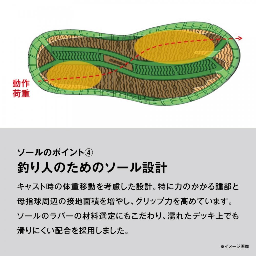 SHIMANO Boat Game Dry Deck Shoes FS-030X Navy 26.0