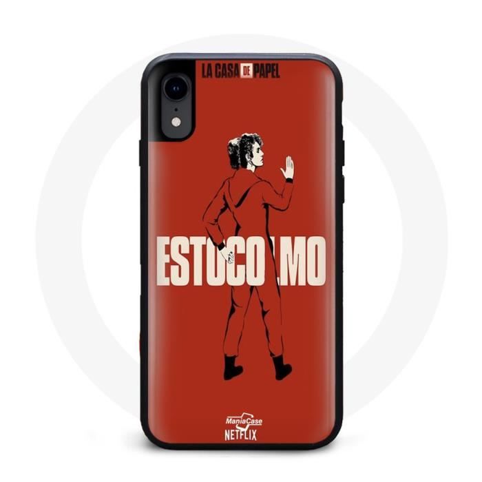 Coque Iphone XS La Casa De Papel Estocolmo logo