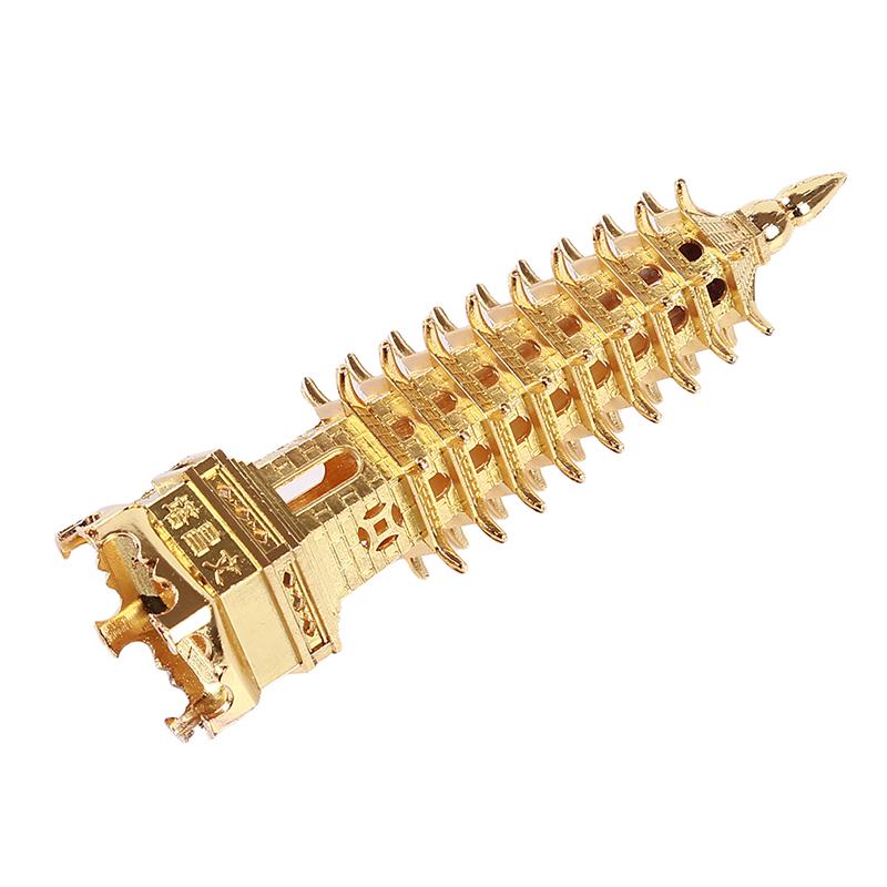 Фэн-шуй металлическая 3D модель ремесла статуя сувенир украшение дома металл ремесло