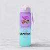 Kpop Охотники на демонов Команда Креативная Градиентная Бутылка для воды Унисекс Спортивный стиль Многоразовая Емкость разработана для Активного отдыха Велосипеда Путешествий Фитнеса