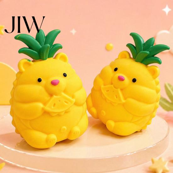 Grape Stress Reliever Large Pineapple Ball, Slow Rising Fruit Squeeze Toy for Anxiety Relief, Strawberry Relief Banana Corn Carrot Sensory Toy,