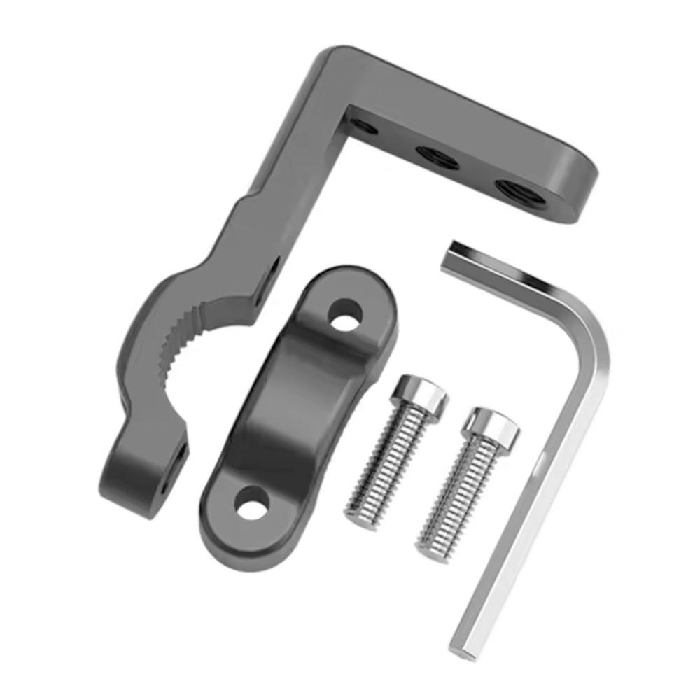 Легкий алюминиевый мотоциклетный держатель на руль с ЧПУ 17–22 мм Универсальный держатель для лампы